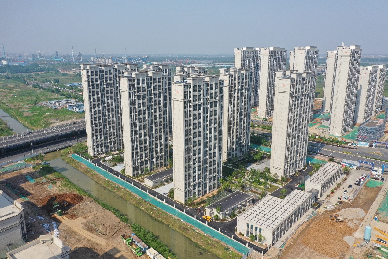 20230717034449892 瞧!上半年江北新区根基建成的保险房 颜值一个比一个高