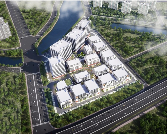 浦仪公路旁，竖起产业新地标